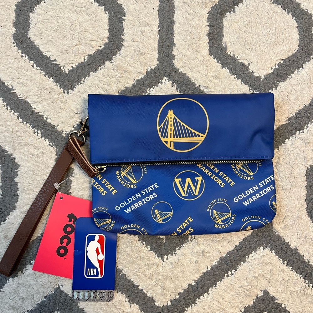 FOCO Golden State Warriors Blue Crossbody Bag